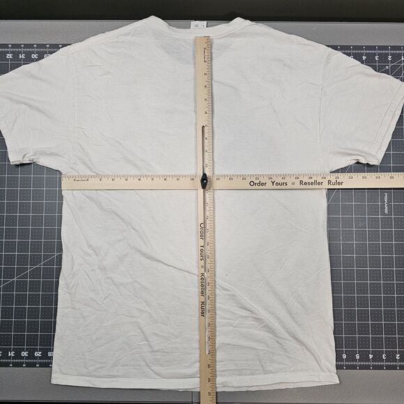 Y2K Wolf Tshirt Large Nature Biker Streetwear Big Face Retro 90s Spirit - Picture 6 of 9